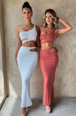 Kaela Maxi Skirt - Rust Babyboo Fashion Premium Exclusive Design