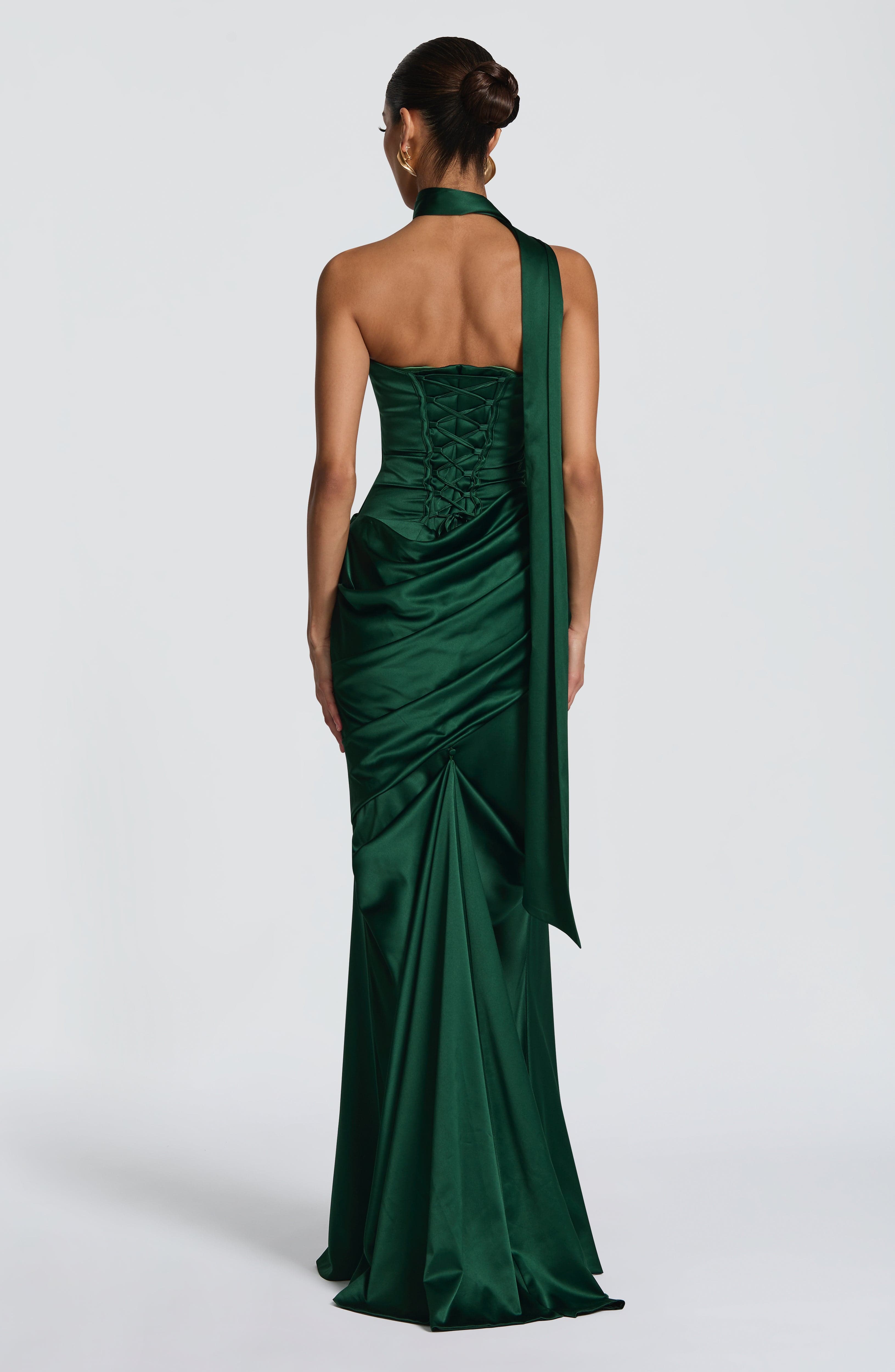 Kensington Maxi Dress - Emerald Dress Babyboo Fashion Premium Exclusive Design