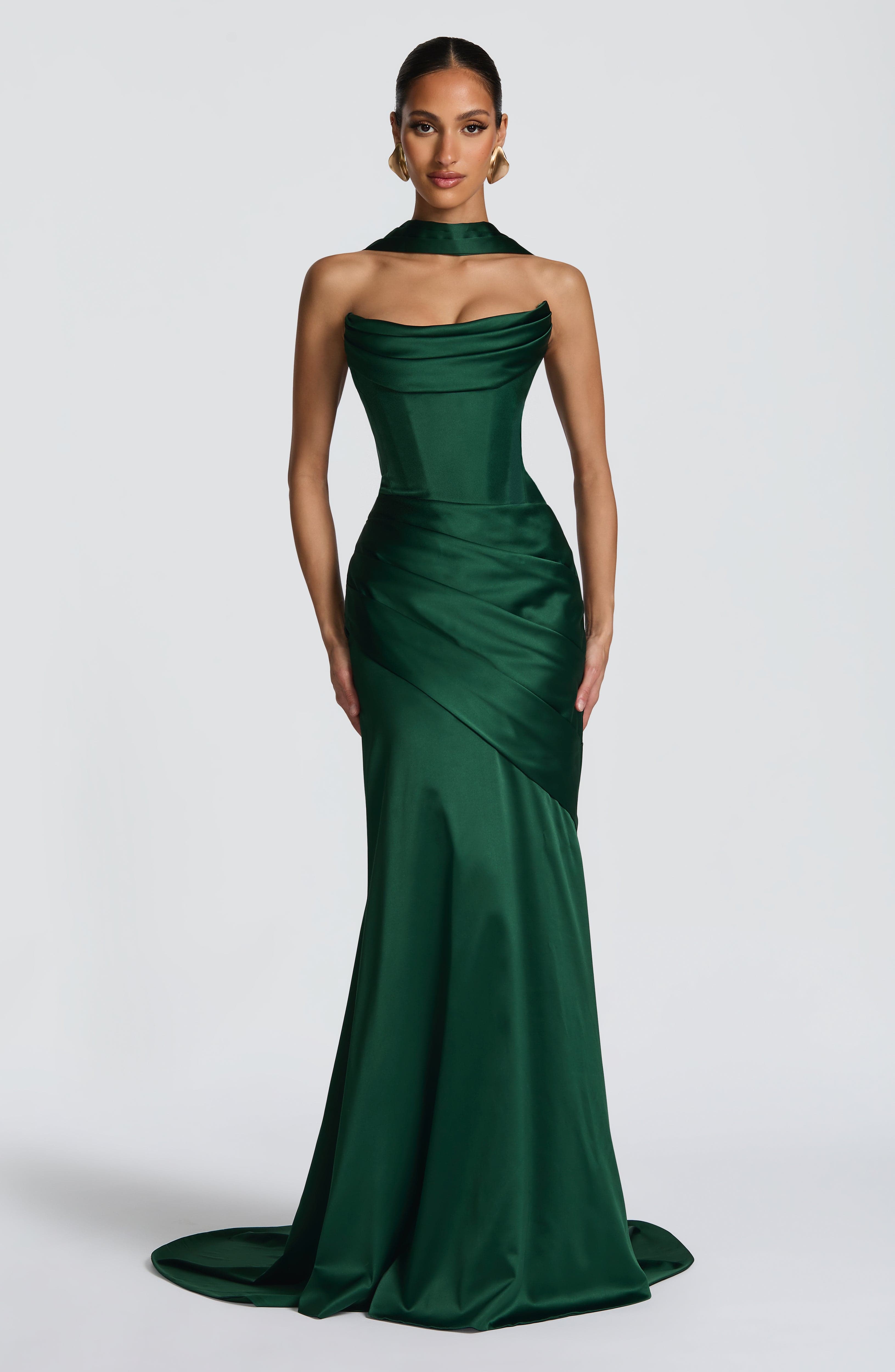 Kensington Maxi Dress - Emerald Dress Babyboo Fashion Premium Exclusive Design