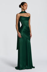 Kensington Maxi Dress - Emerald Dress Babyboo Fashion Premium Exclusive Design