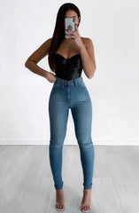 Kyla Jeans - Light Blue Jeans Babyboo Fashion Premium Exclusive Design