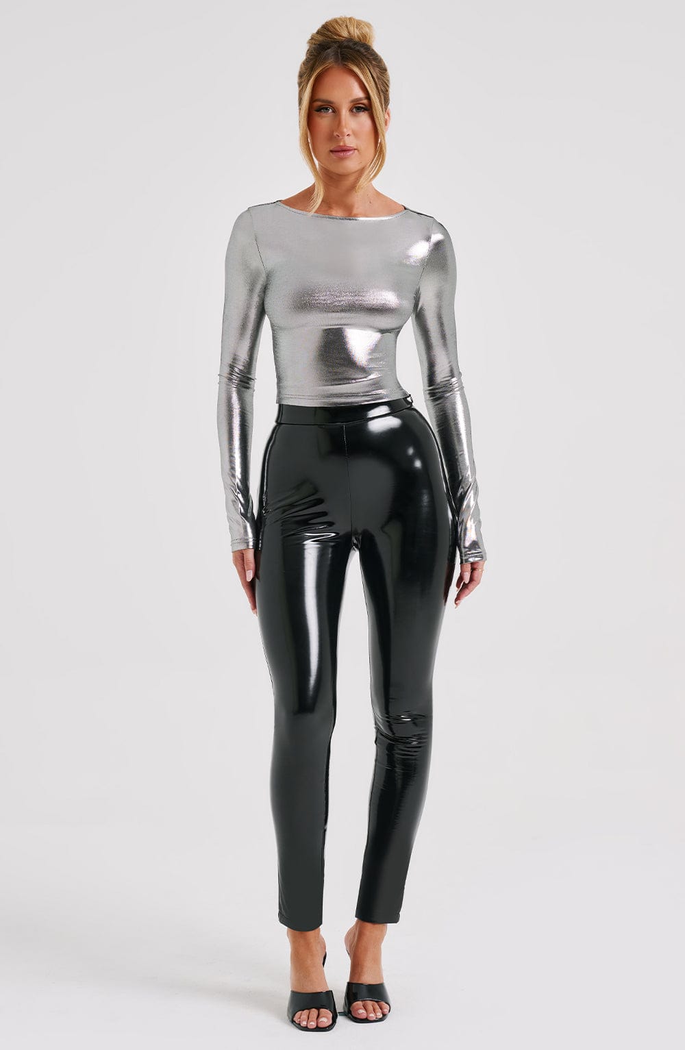 Kyranni Top - Gunmetal Tops Babyboo Fashion Premium Exclusive Design