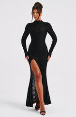 Lourdes Maxi Dress - Black Dress Babyboo Fashion Premium Exclusive Design