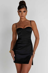 Mabel Mini Dress - Black Dress XS Babyboo Fashion Premium Exclusive Design