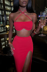 Mariana Maxi Skirt - Red Babyboo Fashion Premium Exclusive Design