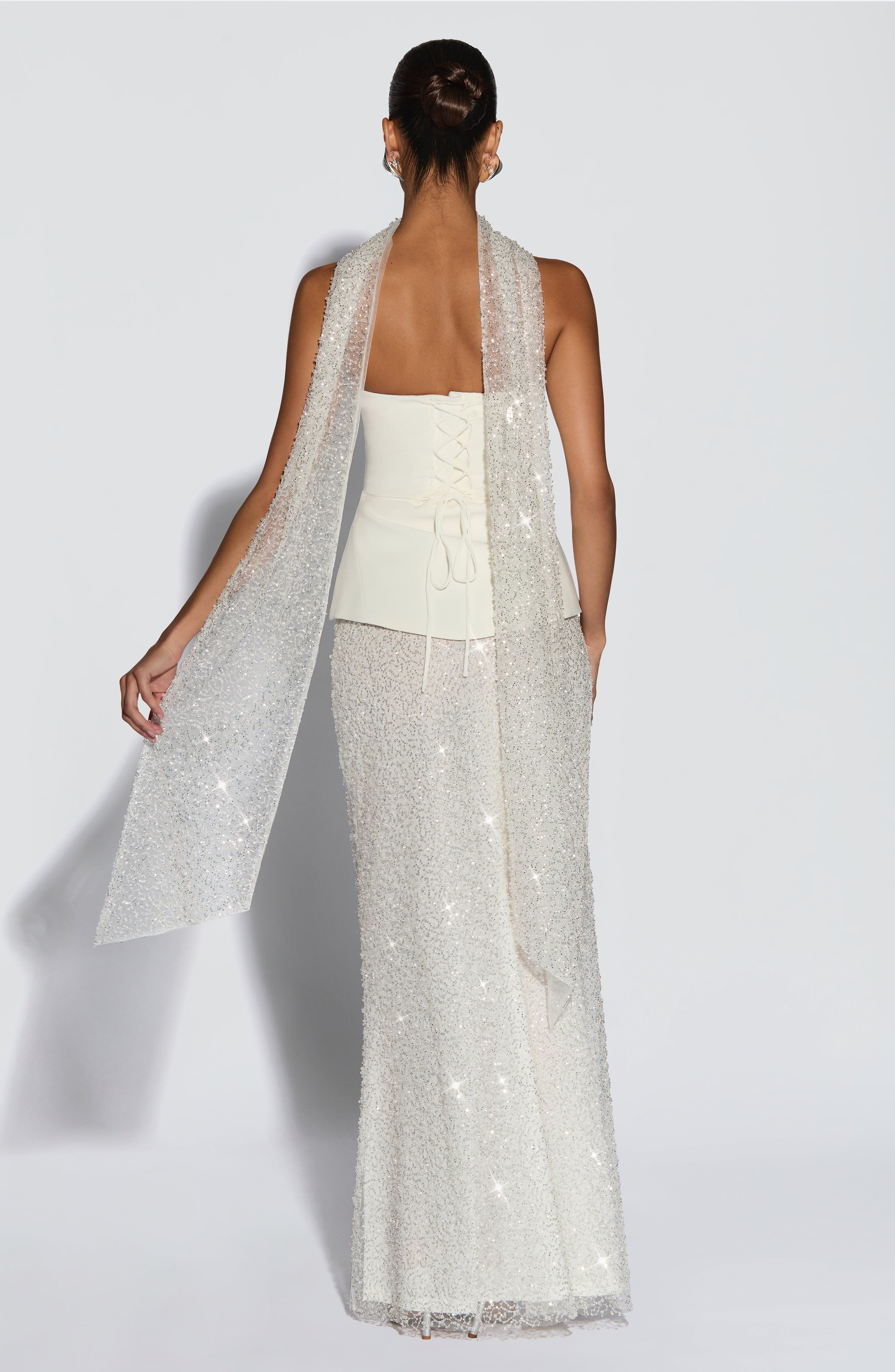 Oakley Corset - Ivory Tops Babyboo Fashion Premium Exclusive Design