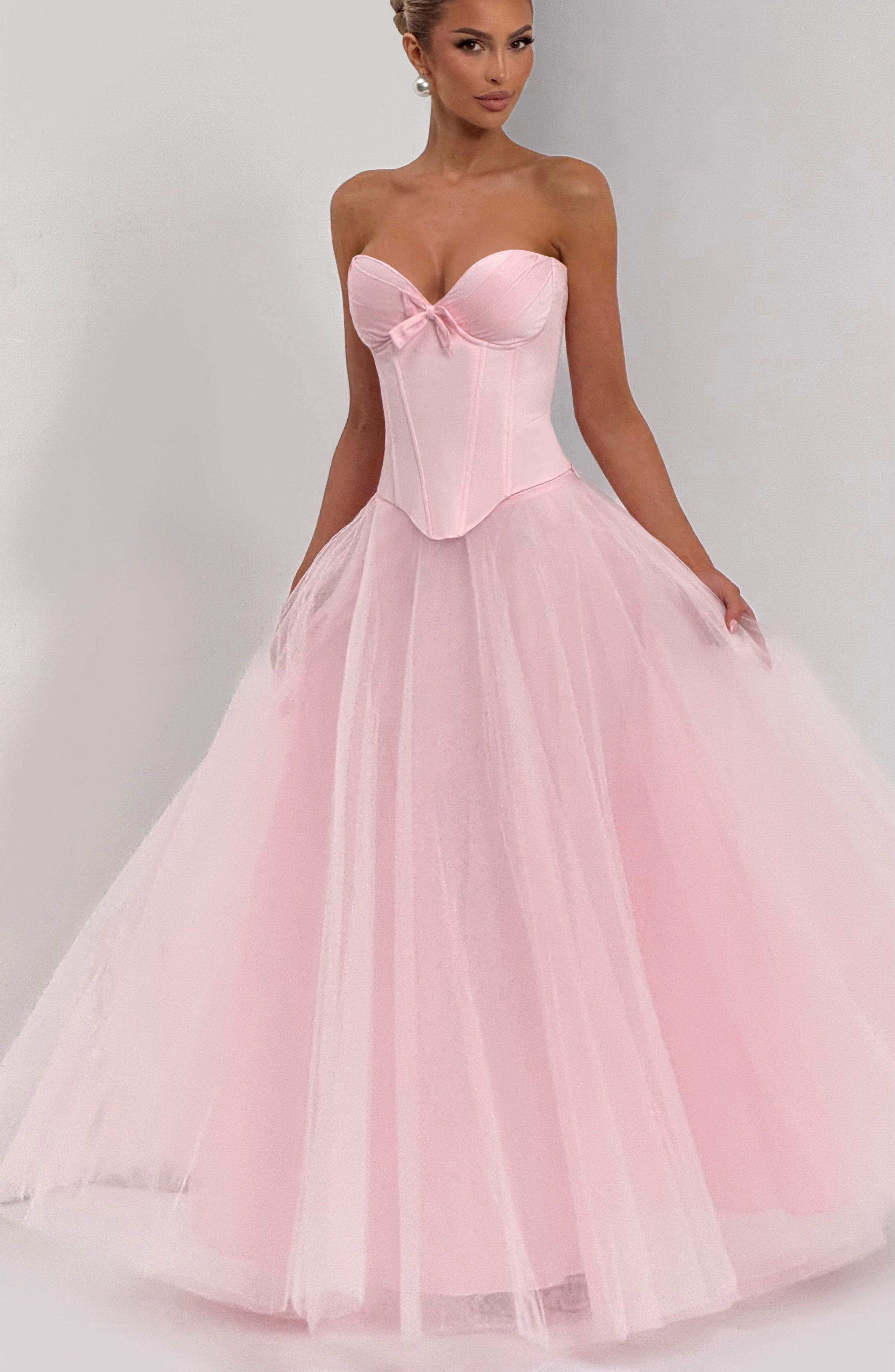 Prim Corset - Blush Tops Babyboo Fashion Premium Exclusive Design