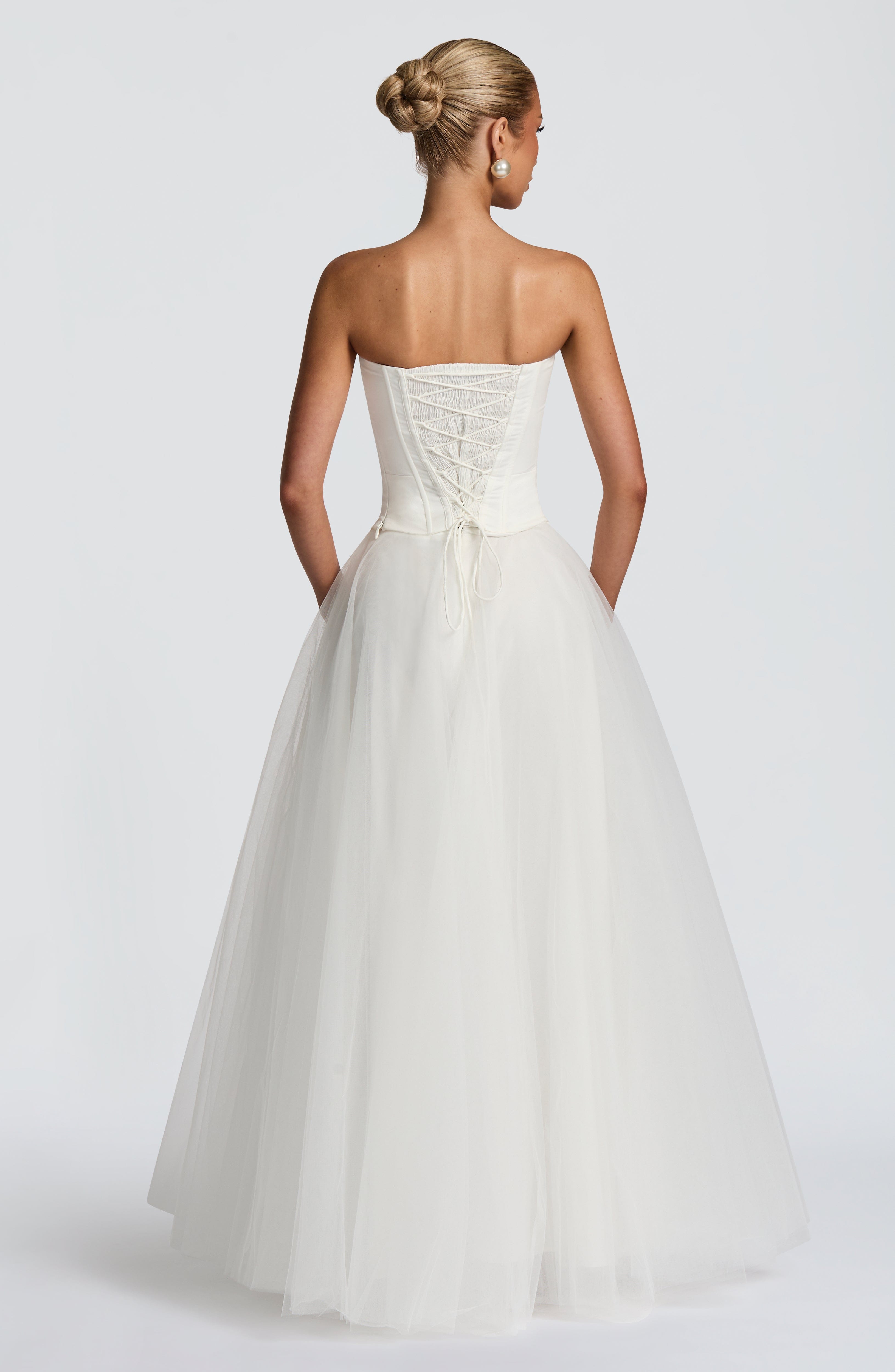 Prim Corset - Ivory Tops Babyboo Fashion Premium Exclusive Design