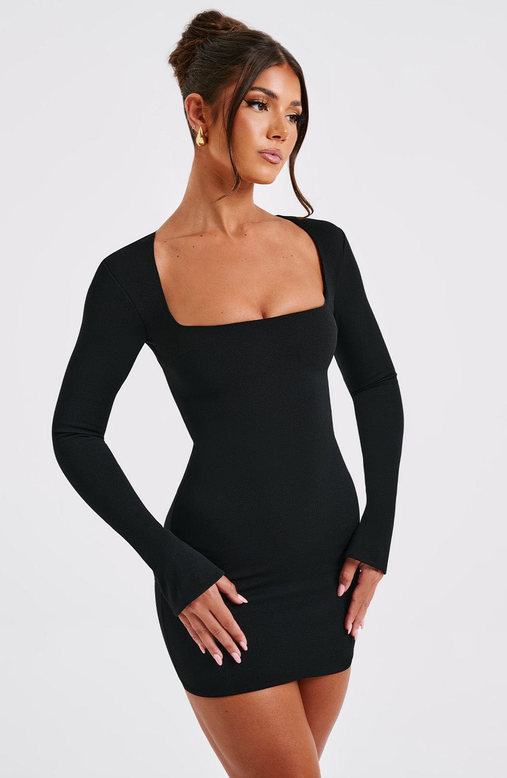 Priya Mini Dress - Black Dress Babyboo Fashion Premium Exclusive Design