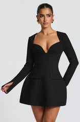 Regina Mini Dress - Black Dress Babyboo Fashion Premium Exclusive Design