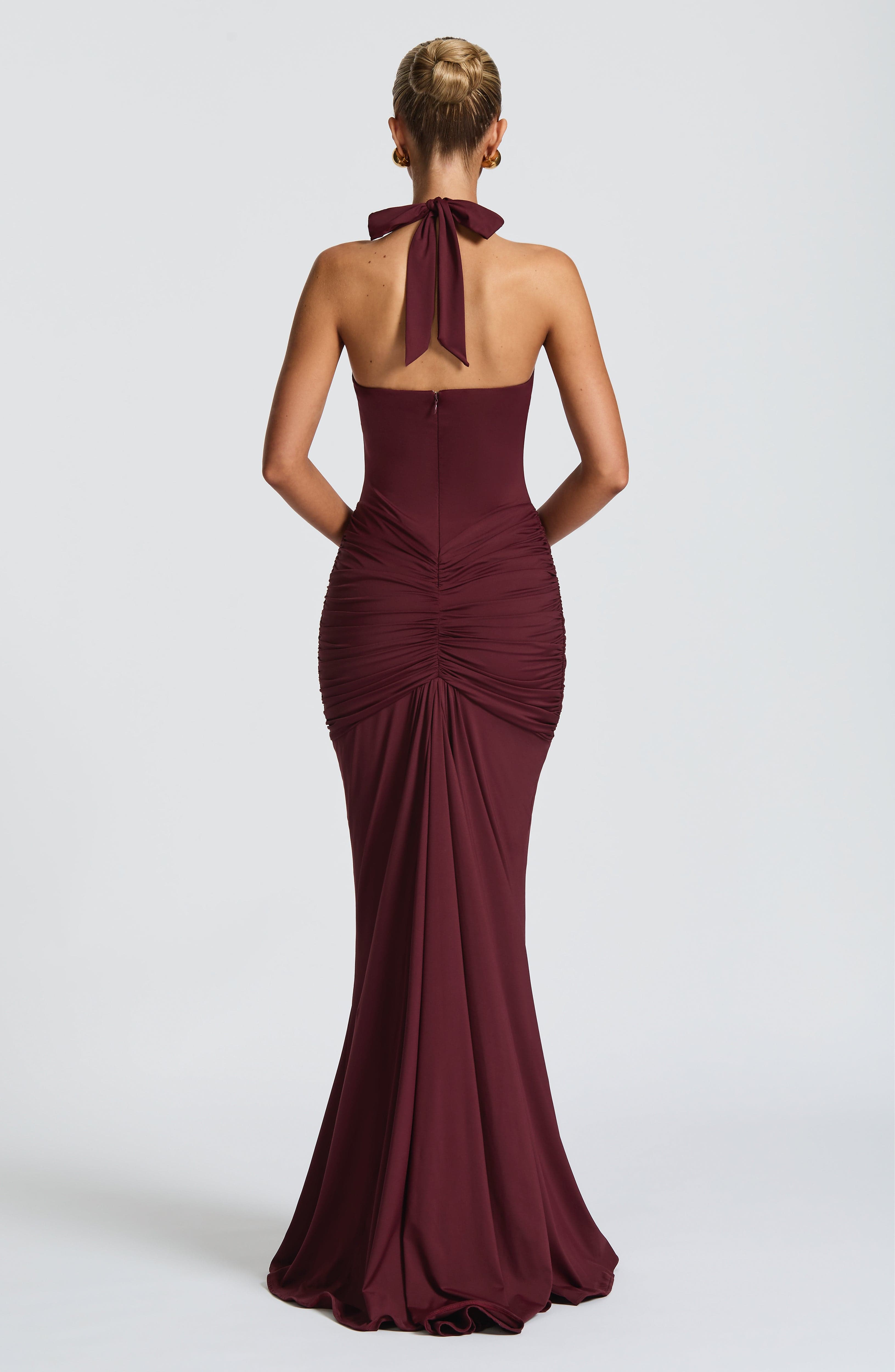 Rosetta Maxi Dress - Cherry Lacquer Dress Babyboo Fashion Premium Exclusive Design