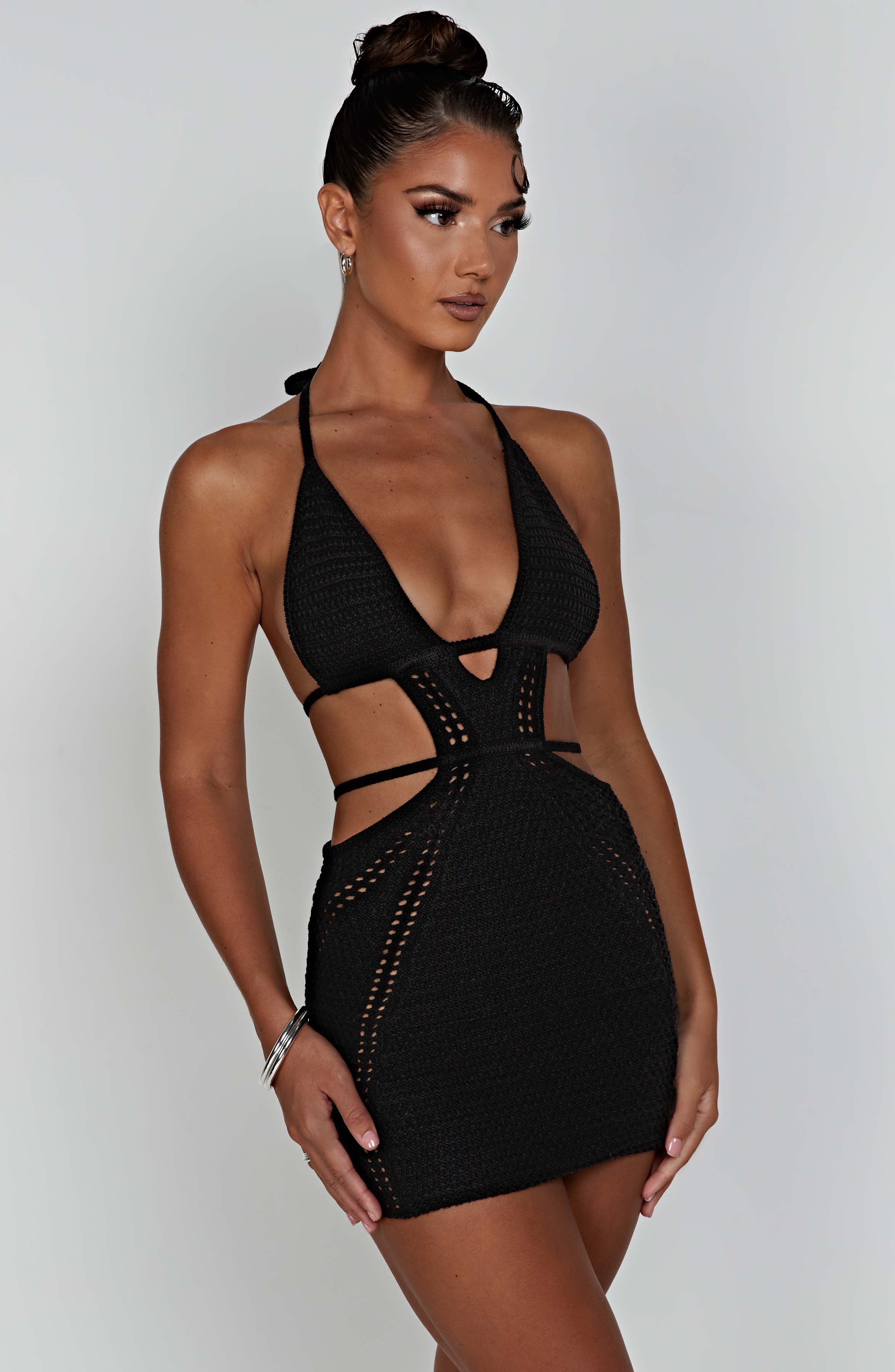 Selena Mini Dress - Black Babyboo Fashion Premium Exclusive Design