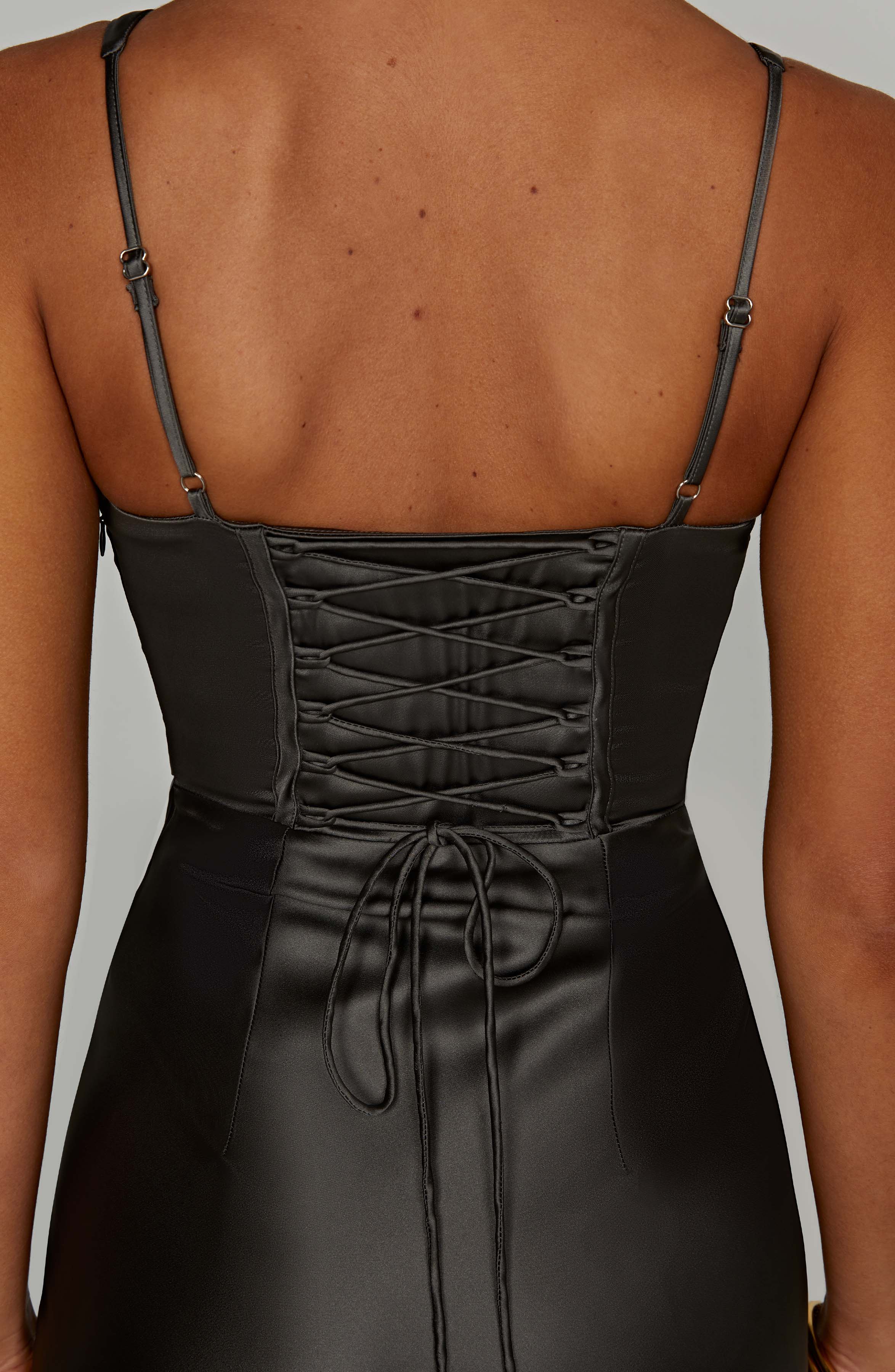 Shae Maxi Dress - Charcoal Dress Babyboo Fashion Premium Exclusive Design