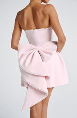 Suni Mini Dress - Blush Dress Babyboo Fashion Premium Exclusive Design