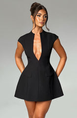 Suri Mini Dress - Black Dress Babyboo Fashion Premium Exclusive Design