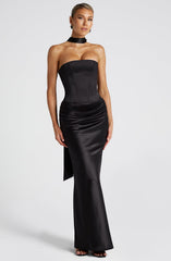 Sybil Scarf - Black Accessories ONE SIZE Babyboo Fashion Premium Exclusive Design