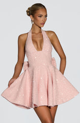 Talara Mini Dress - Blush Dress Babyboo Fashion Premium Exclusive Design