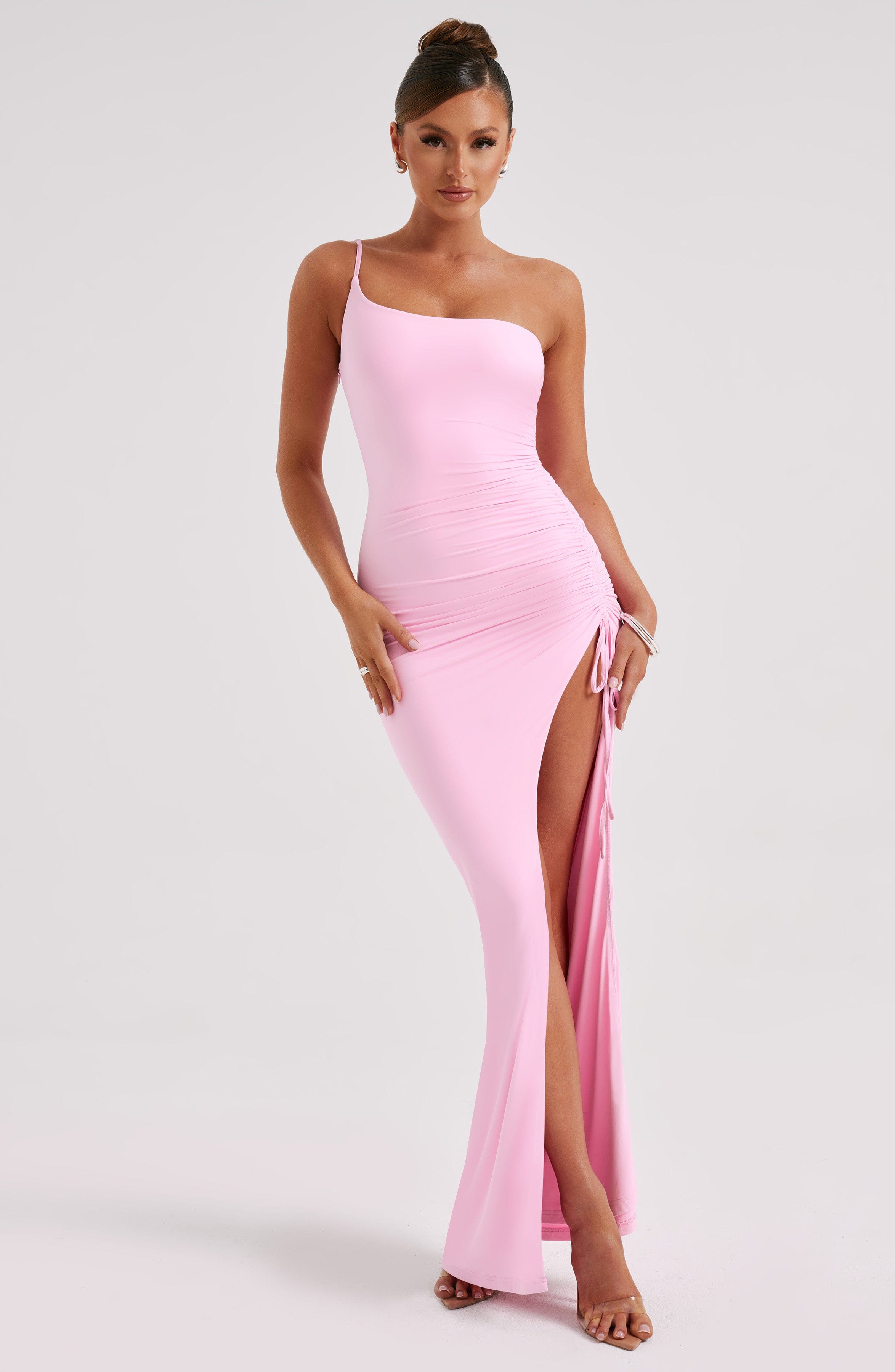 Zuri Maxi Dress - Pink Dress Babyboo Fashion Premium Exclusive Design